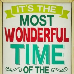 Cheapest ❤️ Wonderful Time of the Year Wall Hanging by Ashland® ✨ -Christmas Decor Collections Shop 10701080 2