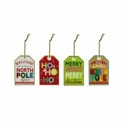 Deals 🎉 Assorted ❄ Christmas Tabletop Tag Sign by Ashland® 💯