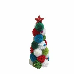 Best reviews of 🛒 11.8" Multicolor Pom-Pom Tabletop 🎁 Christmas Tree by Ashland® ⭐