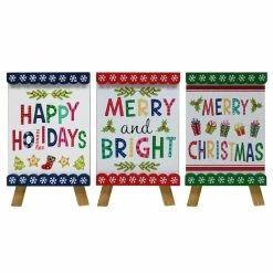 Discount 👍 Assorted Mini Tabletop 🎄 Christmas Sign by Ashland® 💯
