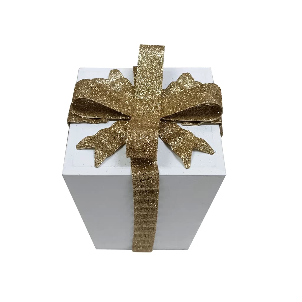 Best Pirce ๐คฉ 6.1" White Gift Box Tabletop Decoration by Ashland® ๐งจ 2 Best Pirce ๐คฉ 6.1" White Gift Box Tabletop Decoration by Ashland® ๐งจ - Image 2