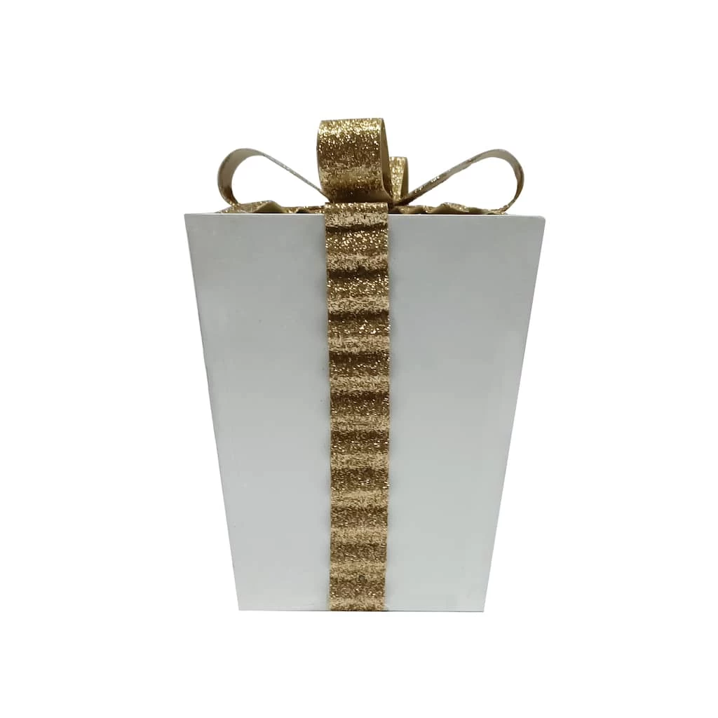 Best Pirce ๐คฉ 6.1" White Gift Box Tabletop Decoration by Ashland® ๐งจ 3 Best Pirce ๐คฉ 6.1" White Gift Box Tabletop Decoration by Ashland® ๐งจ - Image 3