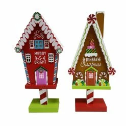 Best Sale ๐ Assorted 11'' Wooden House Tabletop ๐ Christmas Sign by Ashland® ๐