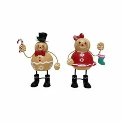 Cheapest 🔥 Assorted 8.8" Gingerbread Tabletop Bobble Figure by Ashland® 😉