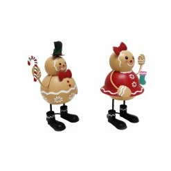 Cheapest 🔥 Assorted 8.8" Gingerbread Tabletop Bobble Figure by Ashland® 😉 -Christmas Decor Collections Shop 10701169 4