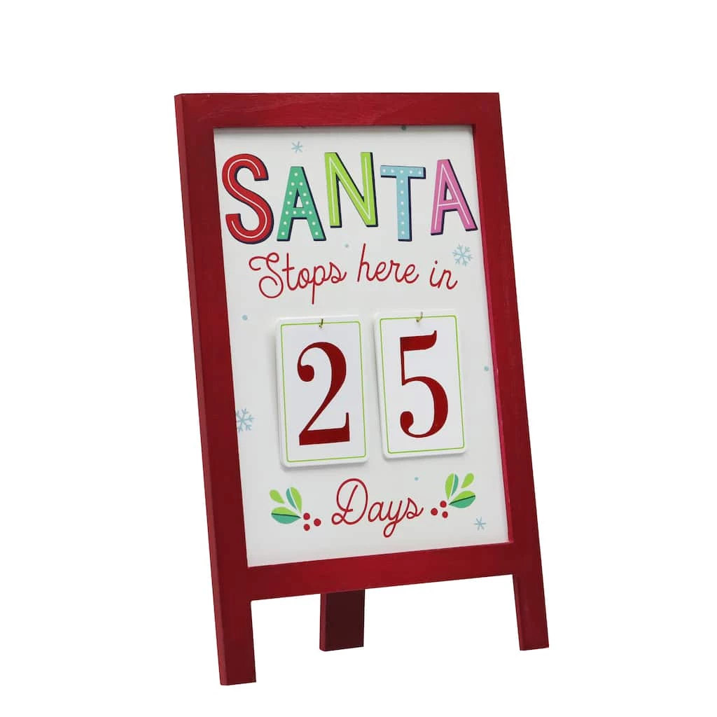 Discount 😀 18.5" Santa Stop Here Countdown Decoration by Ashland® ❤️ 3 Discount 😀 18.5" Santa Stop Here Countdown Decoration by Ashland® ❤️ - Image 3