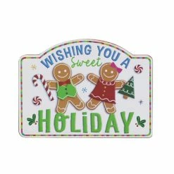 Outlet 🔥 Assorted 8" Gingerbread Tabletop Sign by Ashland® 👏 -Christmas Decor Collections Shop 10701176 3