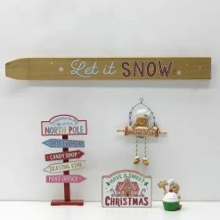 Outlet 🔥 Assorted 8" Gingerbread Tabletop Sign by Ashland® 👏 -Christmas Decor Collections Shop 10701176 4