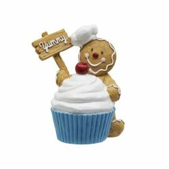New 🎁 Assorted 4.6" Gingerbread Man Cupcake Decoration by Ashland® ⌛ -Christmas Decor Collections Shop 10701182 5