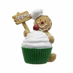 New 🎁 Assorted 4.6" Gingerbread Man Cupcake Decoration by Ashland® ⌛ -Christmas Decor Collections Shop 10701182 6