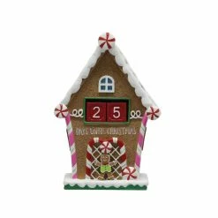 Promo 👏 8" Gingerbread House Countdown Decoration by Ashland® 🤩