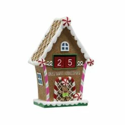 Promo 👏 8" Gingerbread House Countdown Decoration by Ashland® 🤩 -Christmas Decor Collections Shop 10701199 2