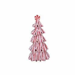 Top 10 🔥 9" 🍬 Candy Striped Tabletop Clay 🎁 Christmas Tree by Ashland® 🥰