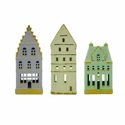 Outlet ⭐ Assorted Ceramic Tabletop House Candle Holder by Ashland® 🎁