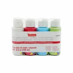 Best deal 🛒 Journey to the North Pole Matte Acrylic Paint Set by Craft Smart™ 🌟